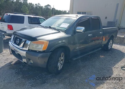 2008 Nissan Titan Le z USA, uszkodzony, nr VIN 1N6BA07G98N311883